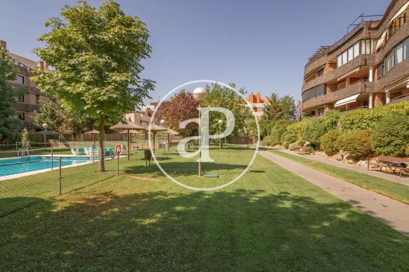 Exterior view of Flat for rent in La Moraleja  with Air Conditioner, Heating and Terrace