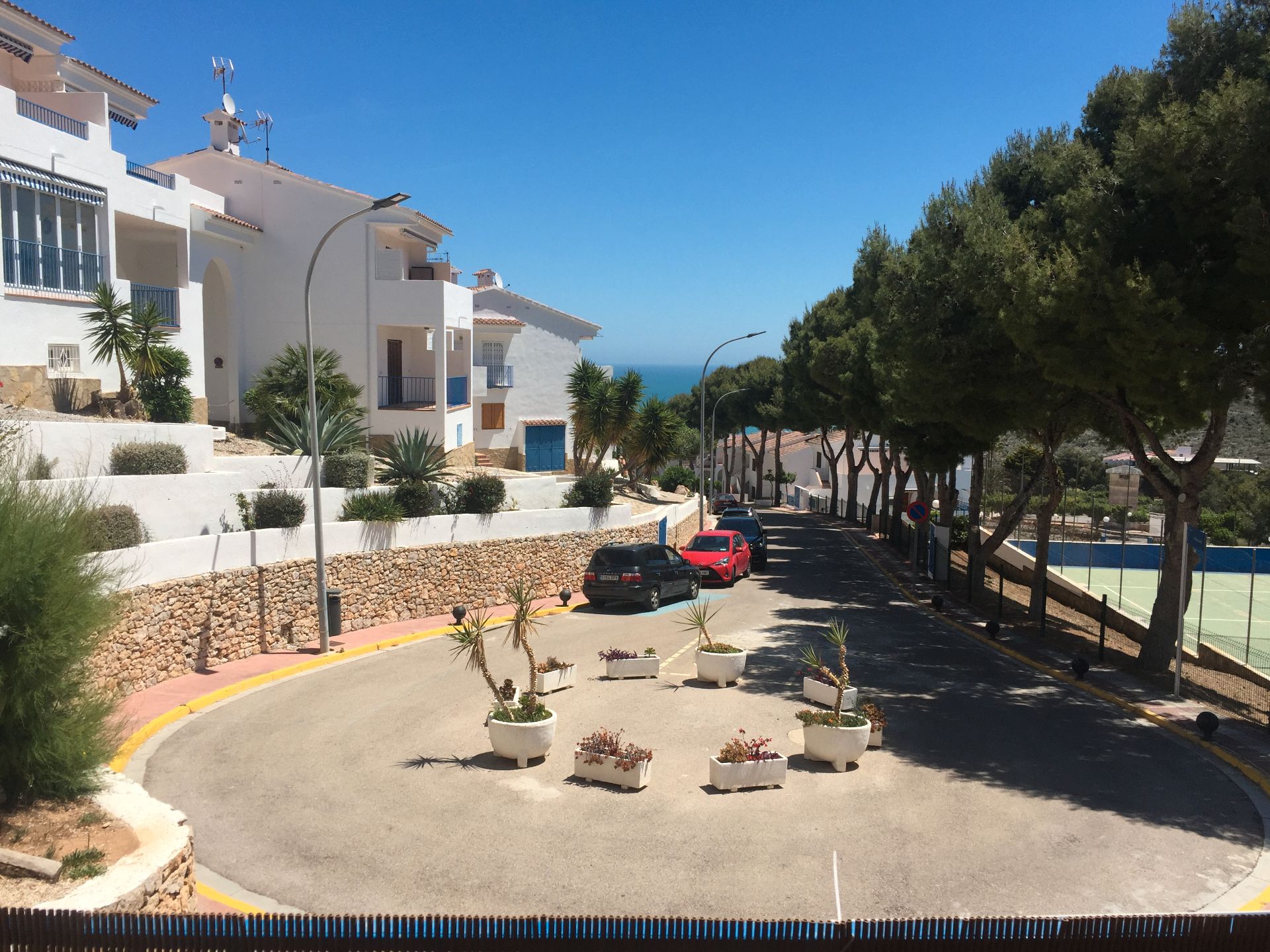 Vista exterior de Apartament en venda en Peñíscola / Peníscola amb Terrassa, Balcó i Piscina comunitària