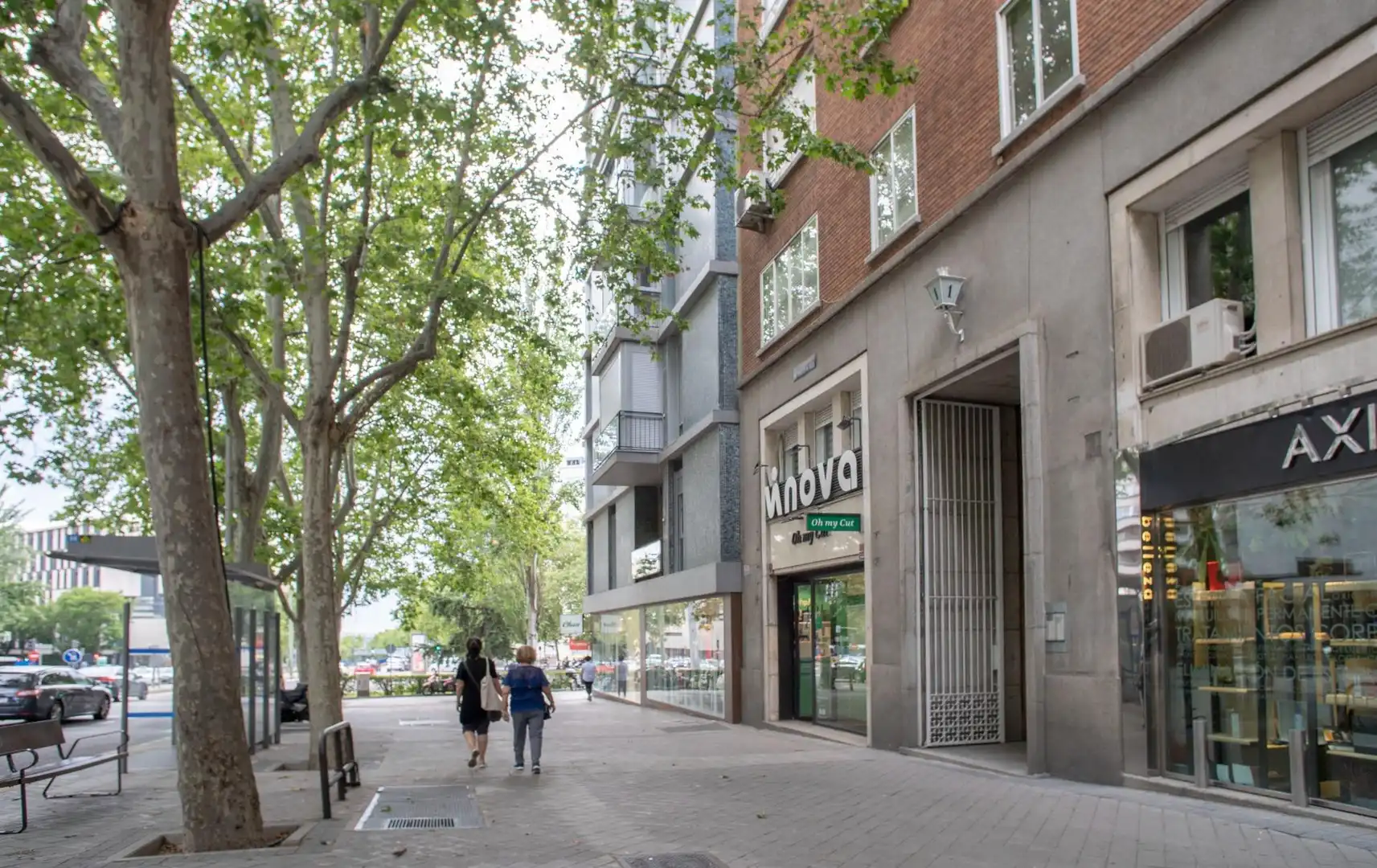 Vista exterior de Piso de alquiler en Madrid con Aire acondicionado y Calefacción