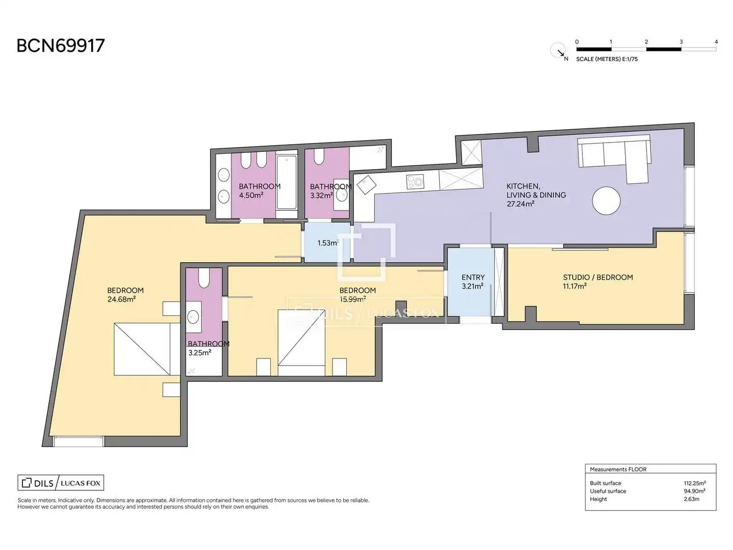 Piso en venta en Barcelona con Aire acondicionado y Calefacción