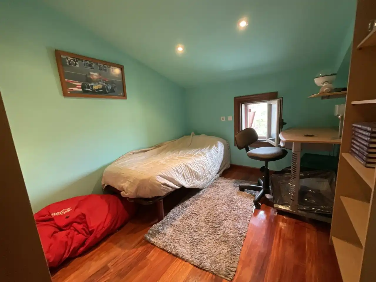 Schlafzimmer von Country house zum Verkauf in Ibrillos mit Heizung, Parkett und Terrasse