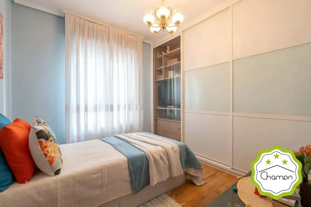 Bedroom of Flat for sale in Barakaldo   with Heating, Storage room and Balcony