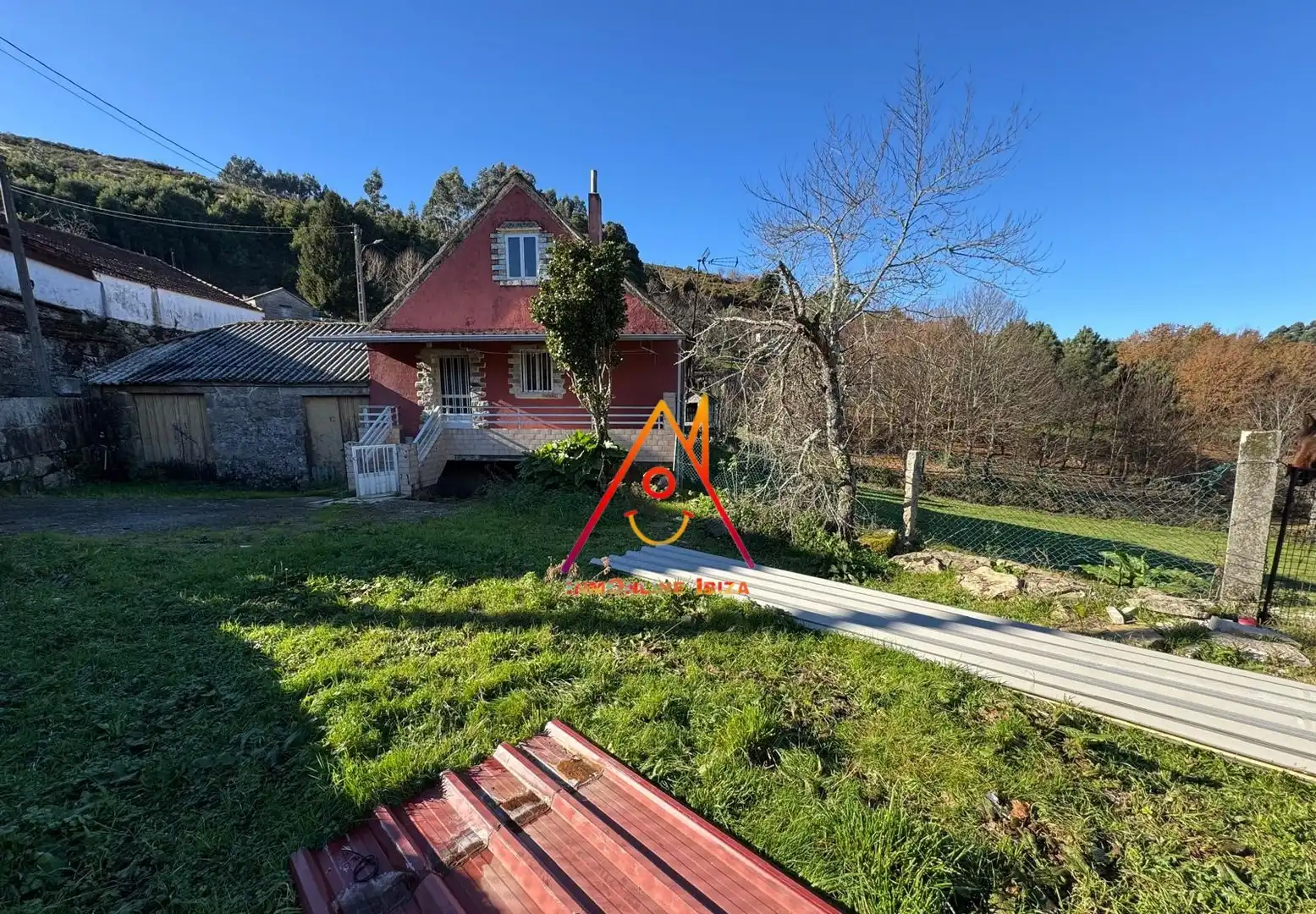 Vista exterior de Finca rústica en venta en Fornelos de Montes con Jardín privado, Amueblado y Horno