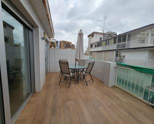 Terrassa de Apartament de lloguer en Benidorm amb Aire condicionat, Calefacció i Terrassa