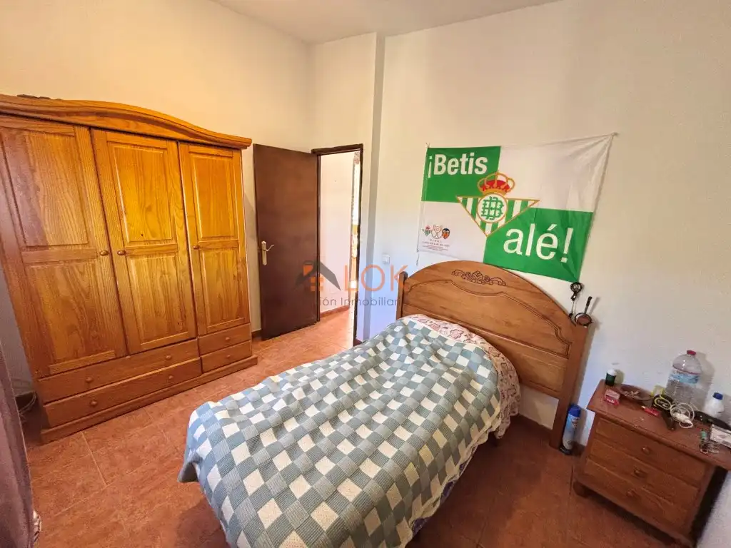 Bedroom of Houses for sale in El Borge  with Terrace and Swimming Pool