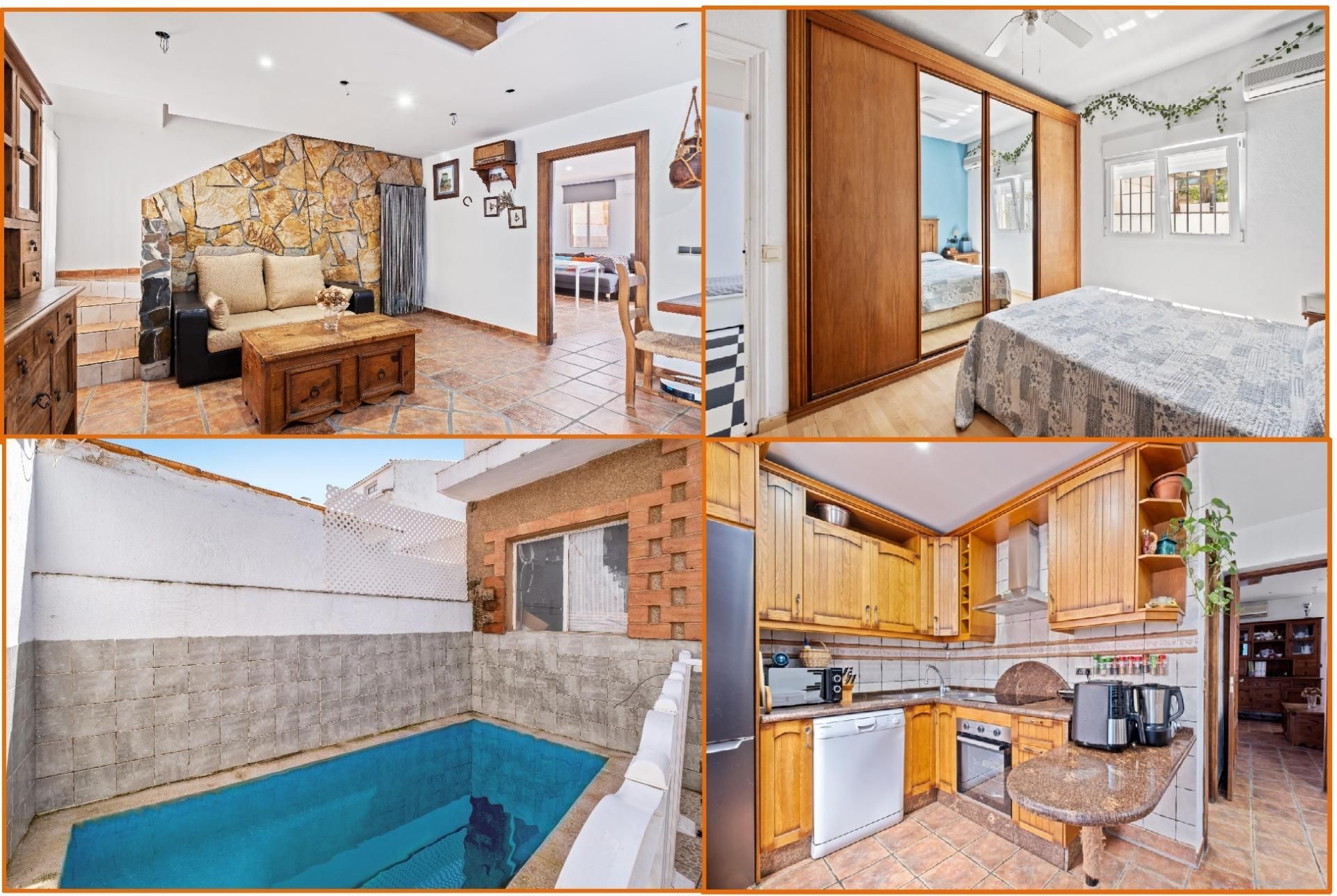 Exterior view of House or chalet for sale in Málaga Capital  with Air Conditioner, Heating and Private garden