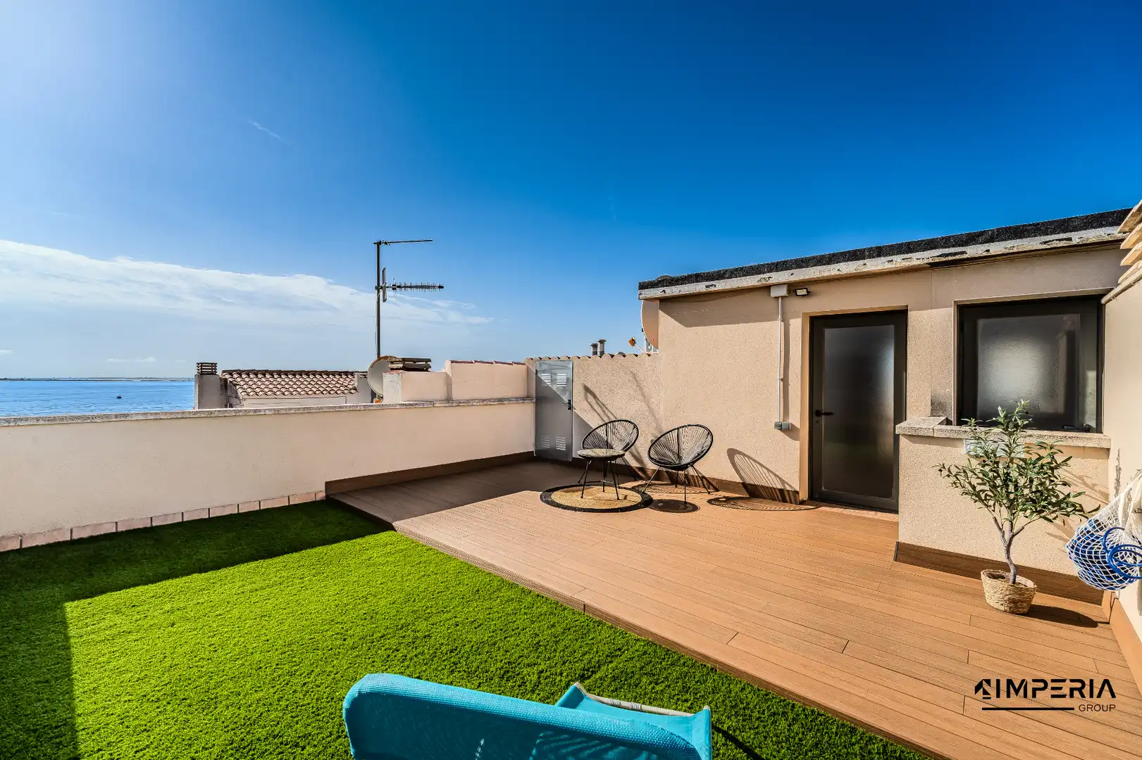Terraza de Apartamento en venta en L'Ampolla con Aire acondicionado, Calefacción y Terraza
