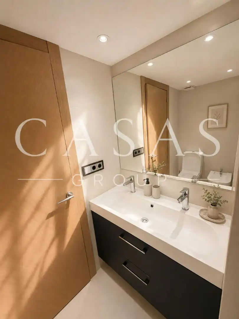 Baño de Casa o chalet de alquiler en Esplugues de Llobregat con Aire acondicionado, Piscina y Amueblado