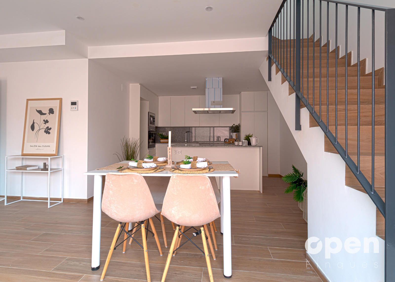 Kitchen of Duplex for sale in Terrassa  with Air Conditioner, Heating and Parquet flooring
