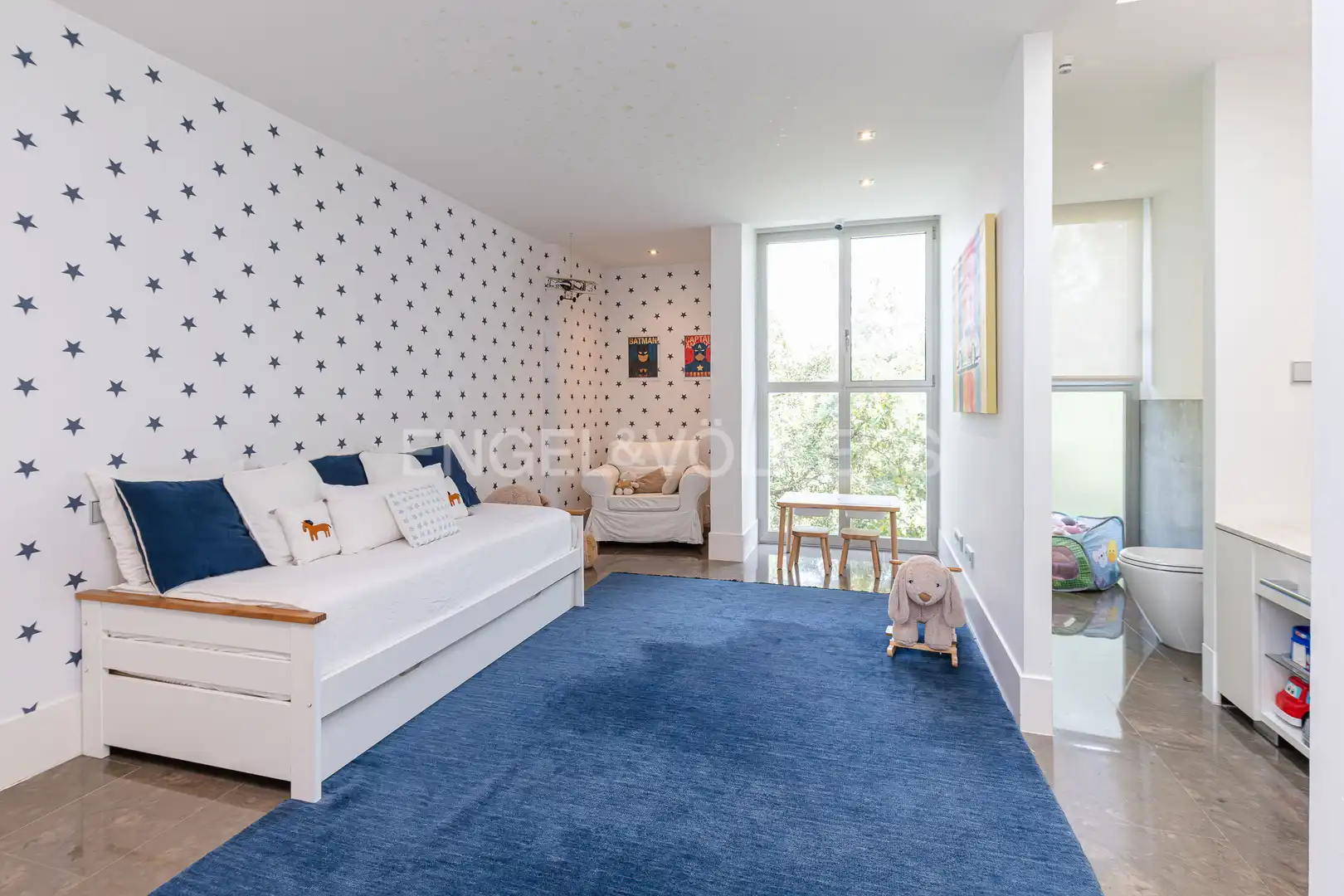 Habitación de Casa o chalet en venta en Boadilla del Monte con Aire acondicionado, Calefacción y Jardín privado