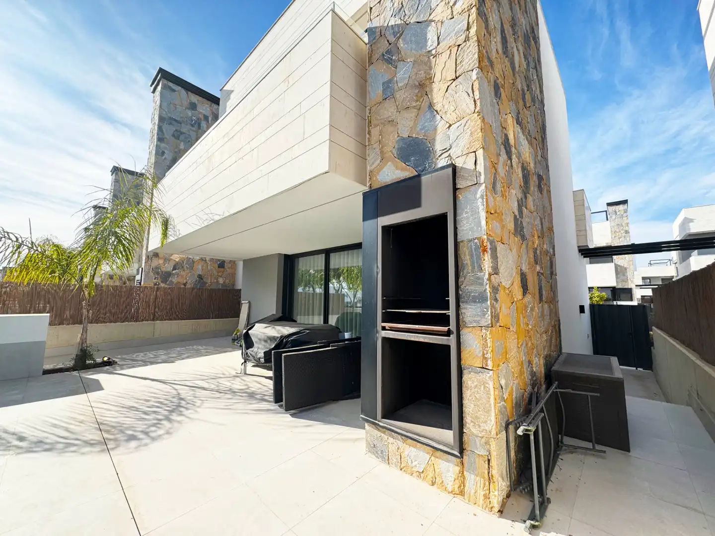 Terraza de Casa o chalet en venta en Torre-Pacheco con Aire acondicionado, Calefacción y Jardín privado