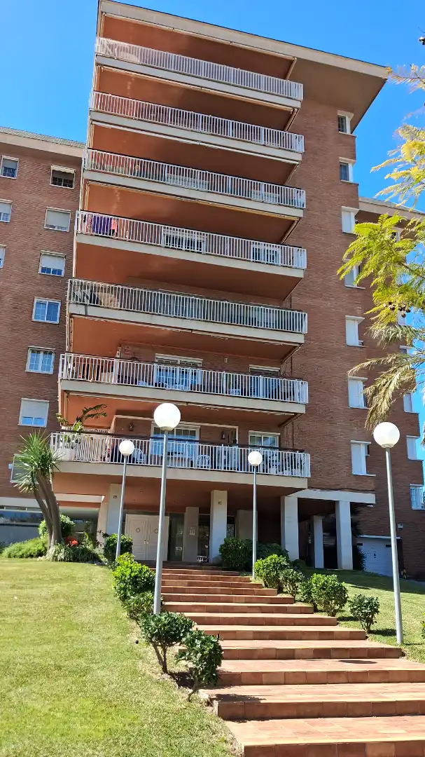 Balcony of Flat for sale in Castelldefels  with Air Conditioner, Heating and Parquet flooring