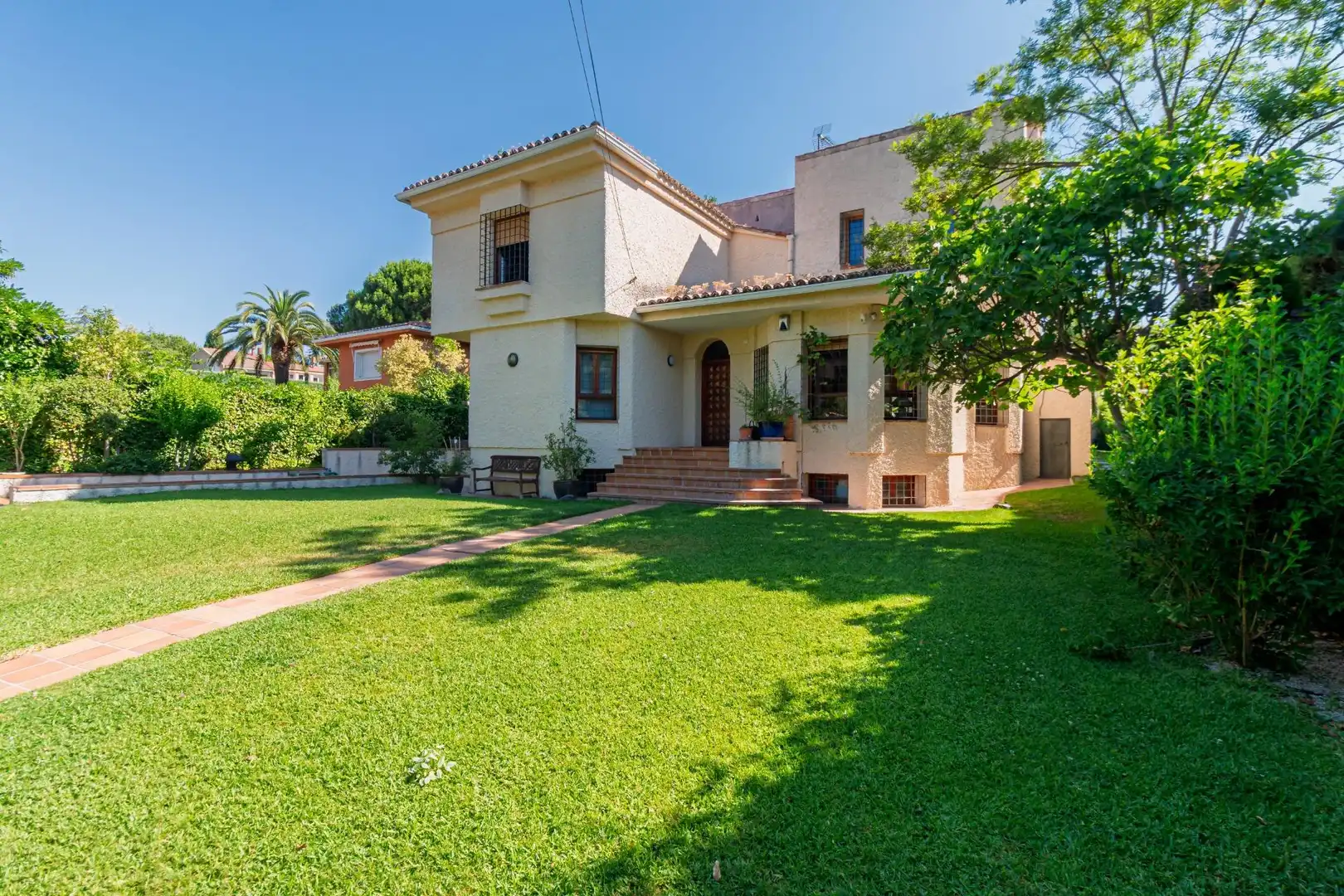 Garden of Houses for sale in Boadilla del Monte  with Heating, Private garden and Terrace