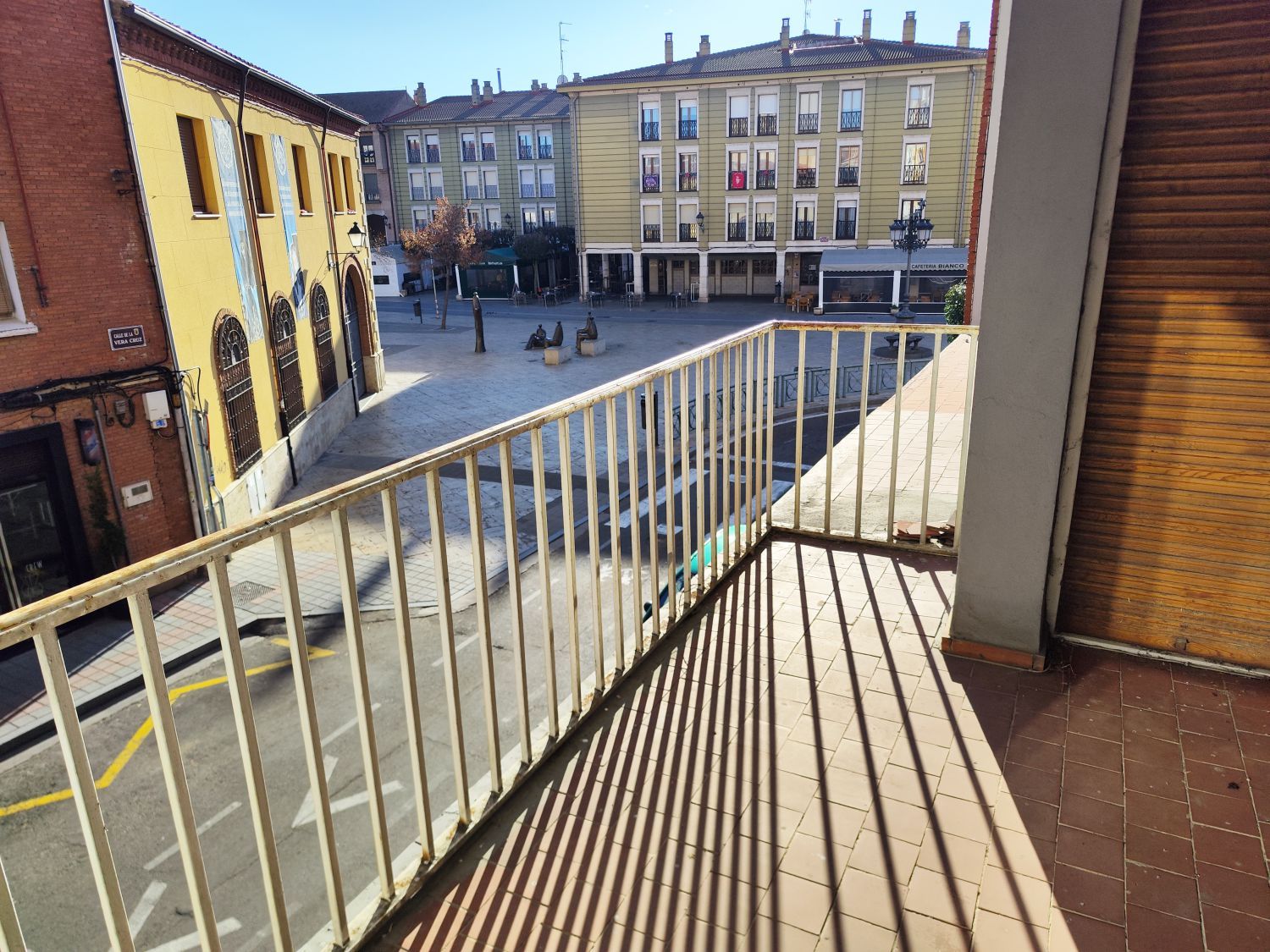 Balcony of Flat for sale in Palencia Capital  with Heating, Terrace and Storage room