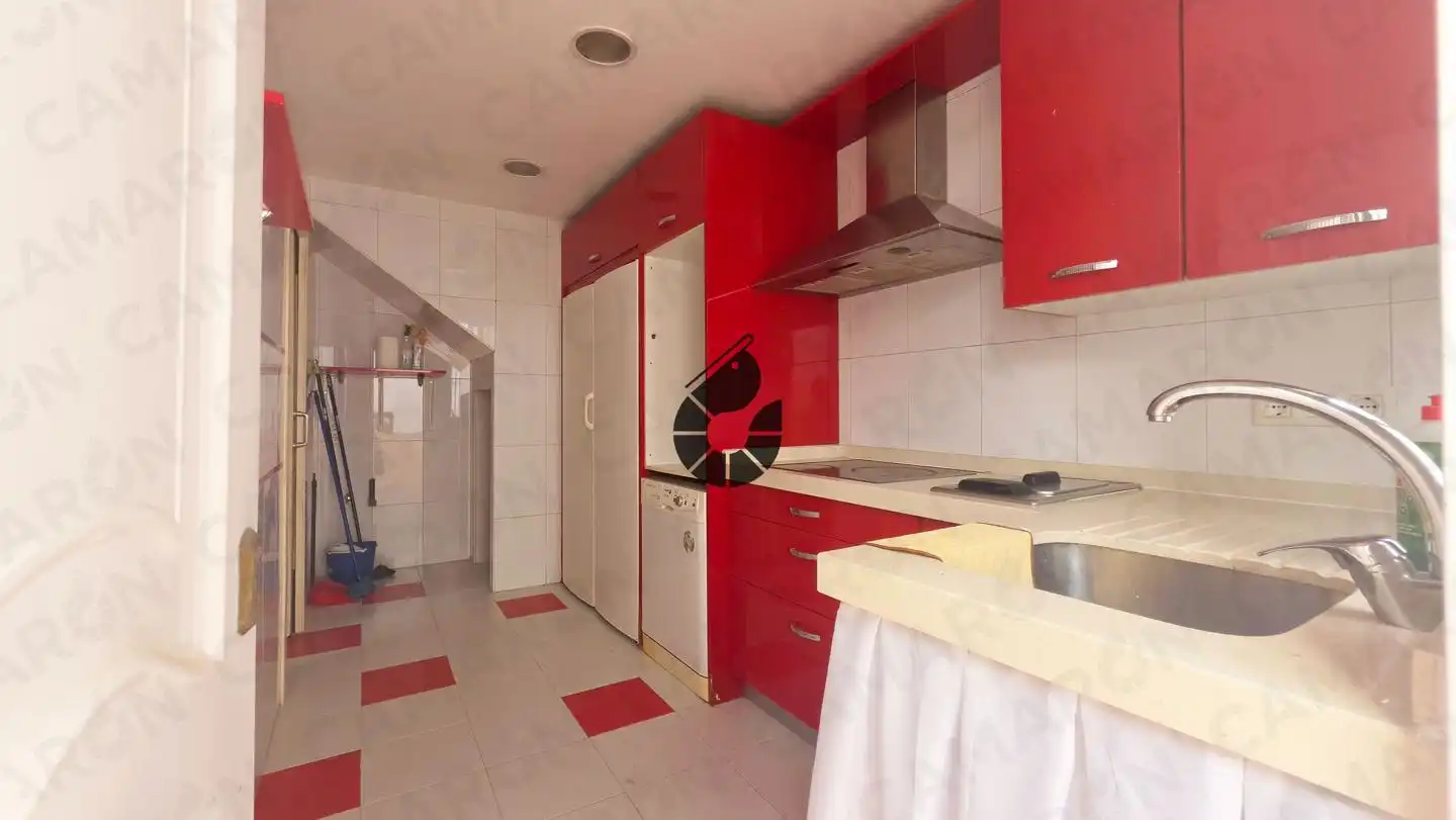 Cocina de Casa adosada en venta en Coria del Río con Aire acondicionado