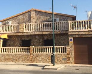 Exterior view of House or chalet for sale in Málaga Capital  with Air Conditioner, Terrace and Furnished