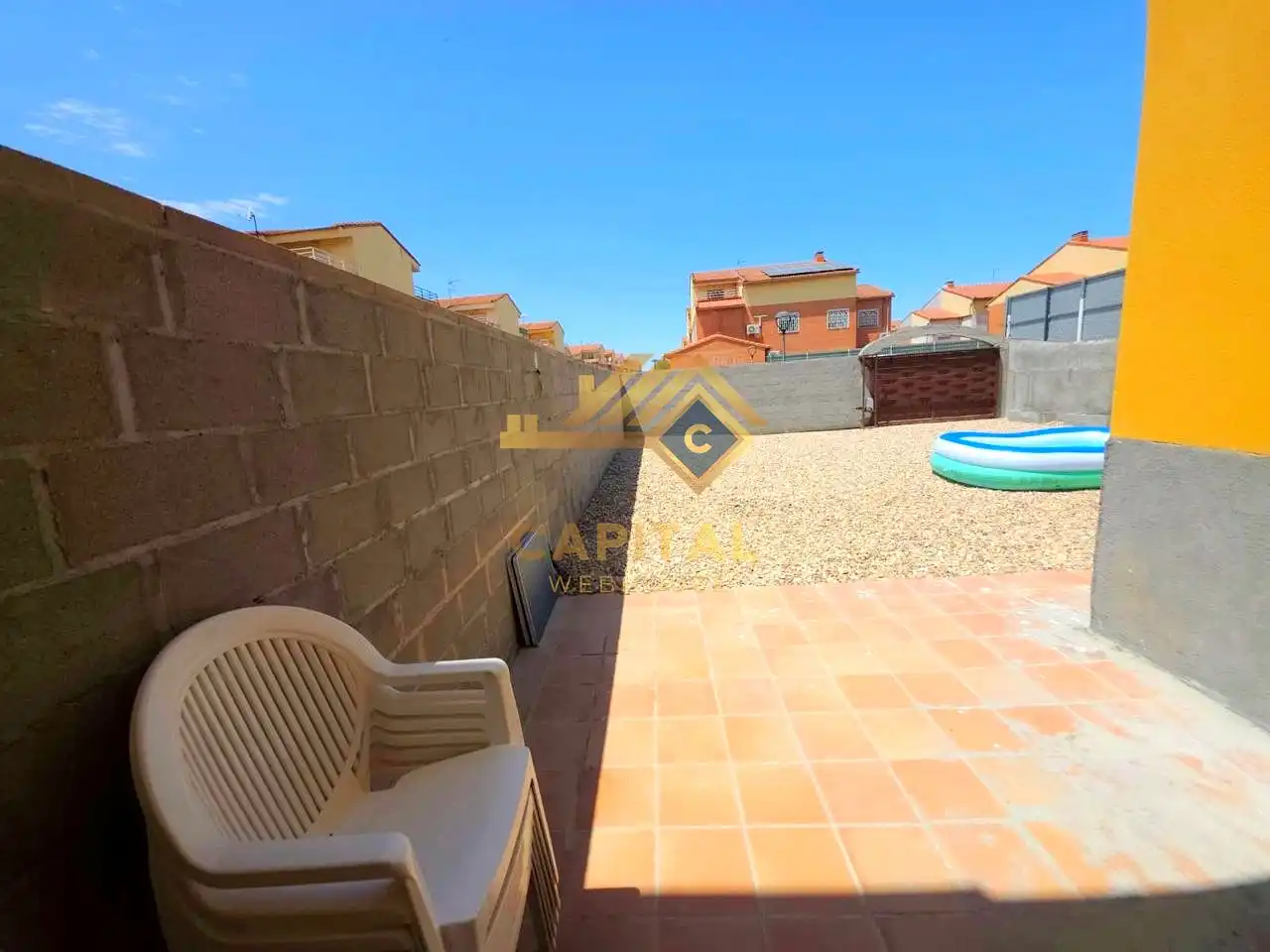 Terrassa de Casa adosada en venda en Magán amb Calefacció, Parquet i Terrassa