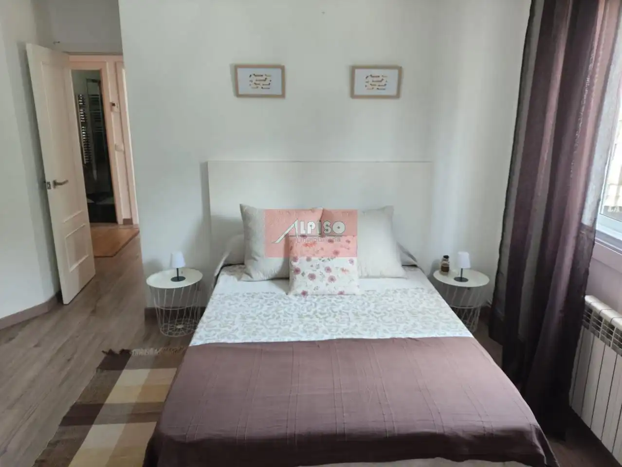 Bedroom of Flat for sale in Ourense Capital   with Heating and Furnished