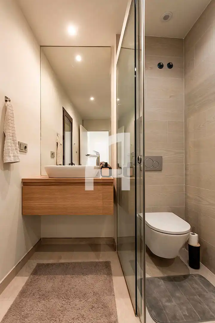 Bathroom of Flat for rent in Fuengirola  with Air Conditioner, Heating and Private garden
