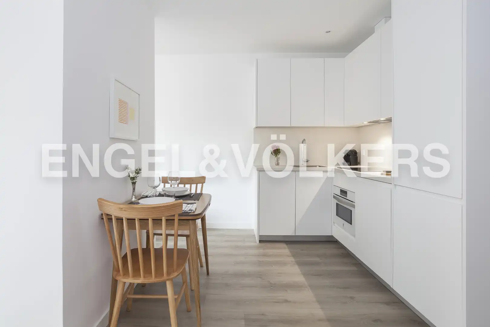 Cocina de Piso de alquiler en Madrid con Aire acondicionado, Calefacción y Amueblado