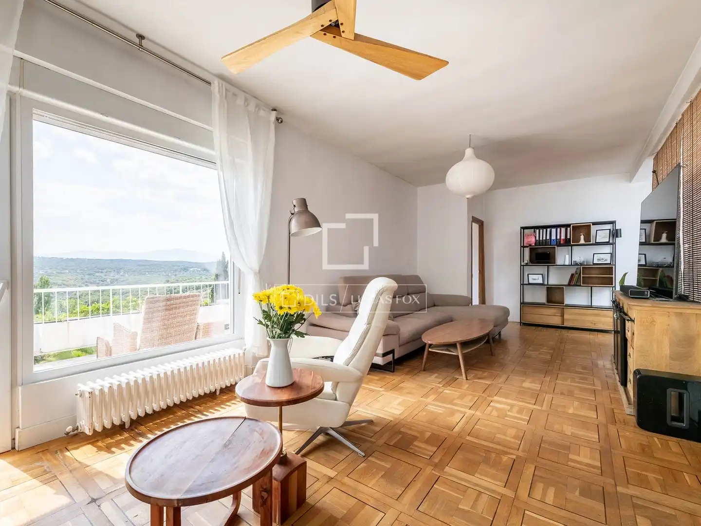 Sala de estar de Casa o chalet en venta en Torrelodones con Aire acondicionado, Jardín privado y Terraza