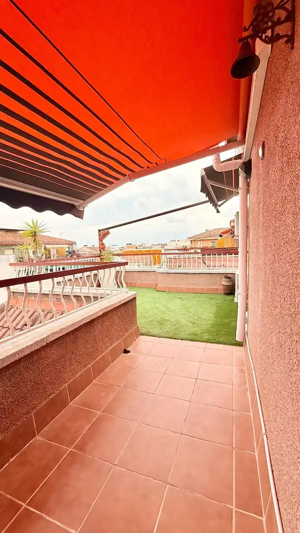 Terrace of Attic for sale in Cunit  with Air Conditioner, Parquet flooring and Terrace