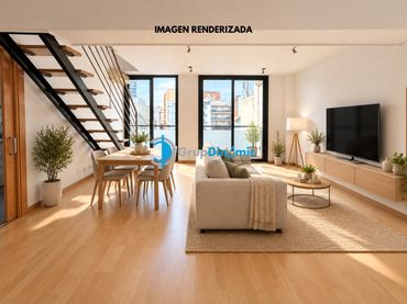 Attique avec balcon à vendre à El Pedró