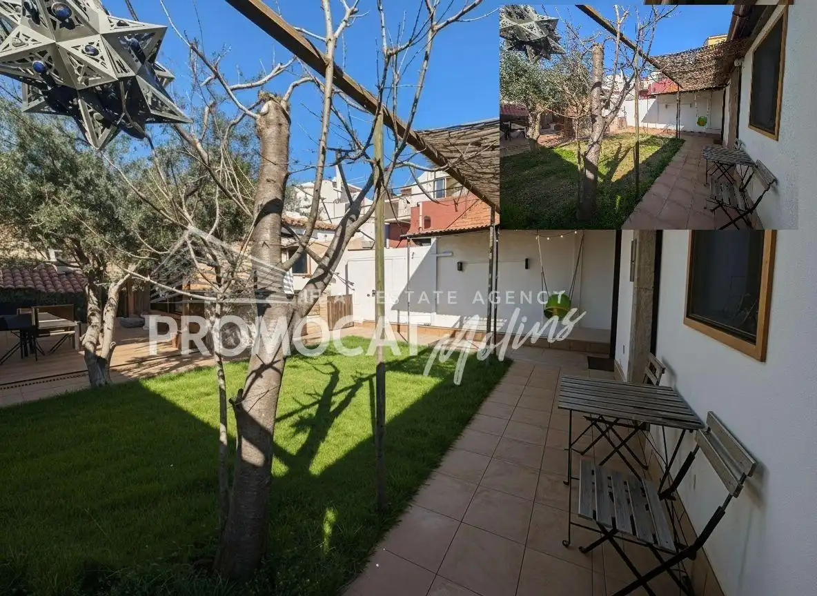 Garden of Houses for sale in Molins de Rei  with Air Conditioner, Private garden and Terrace