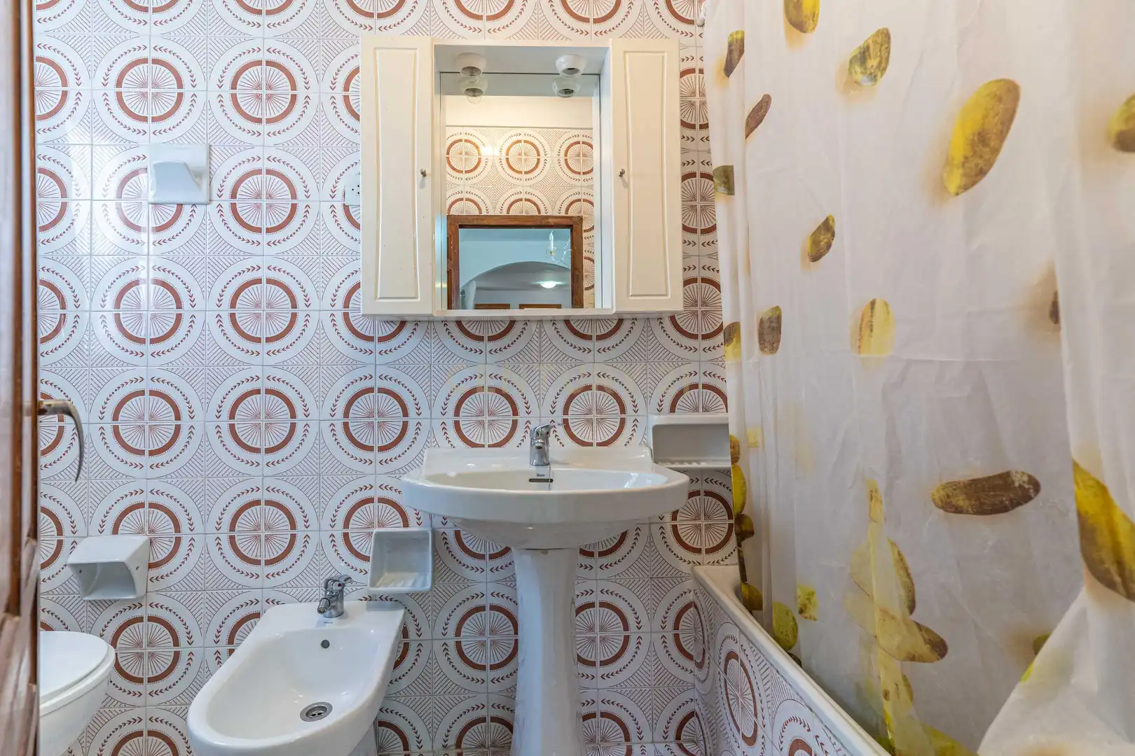Badezimmer von Haus oder Chalet zum Verkauf in Torvizcón mit Klimaanlage, Möbliert und Balkon