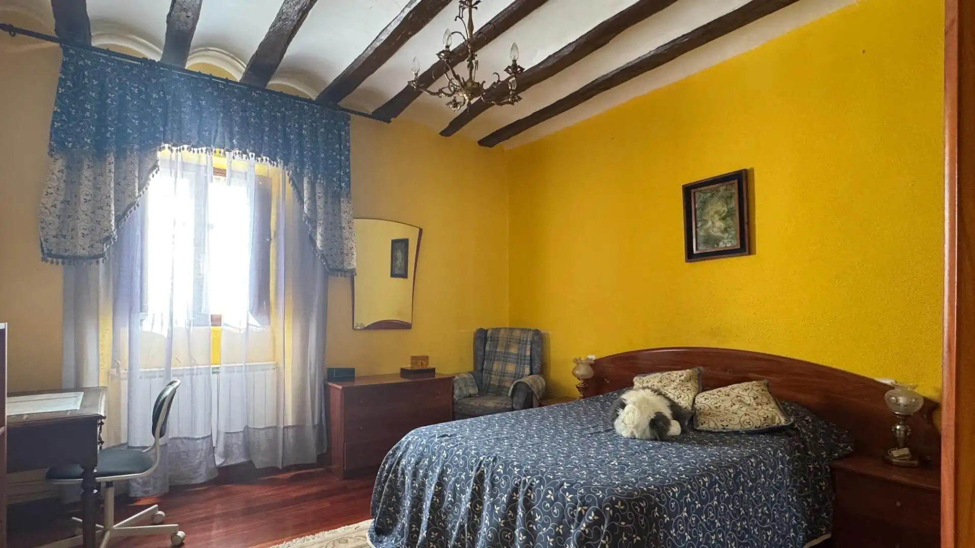 Habitación de Finca rústica en venta en Baños de Rioja con Calefacción, Jardín privado y Terraza