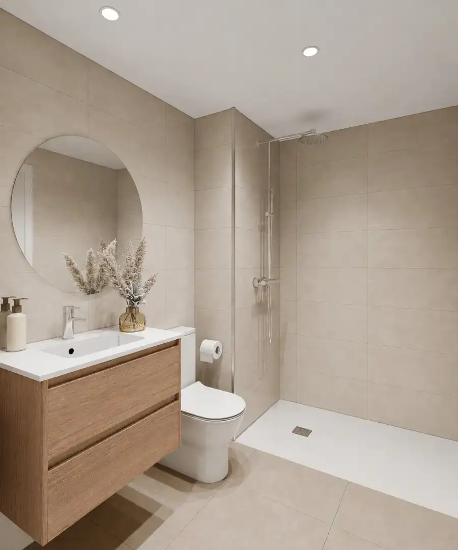 Bathroom of Duplexes for sale in Martorell  with Air Conditioner, Heating and Parquet flooring
