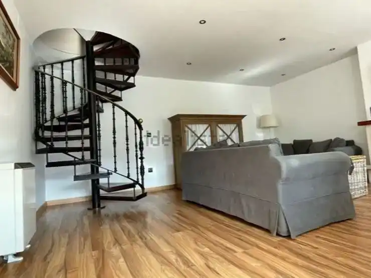Sala de estar de Casa o chalet en venta en Bárcena de Pie de Concha con Jardín privado, Parquet y Trastero