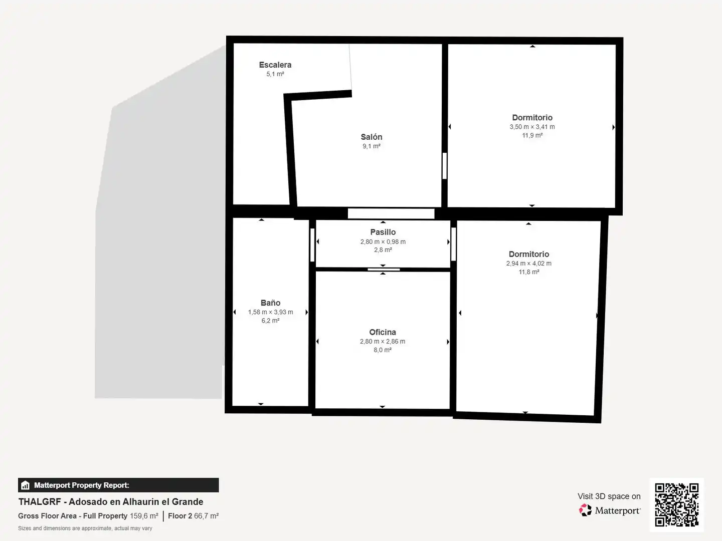 Casa adosada en venta en Centro