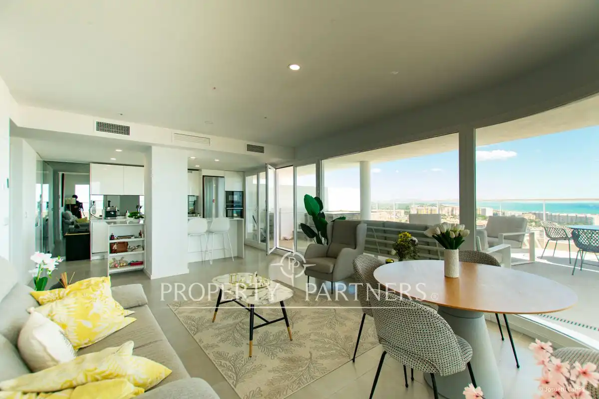 Terraza de Ático en venta en Canet d'En Berenguer con Aire acondicionado, Calefacción y Jardín privado