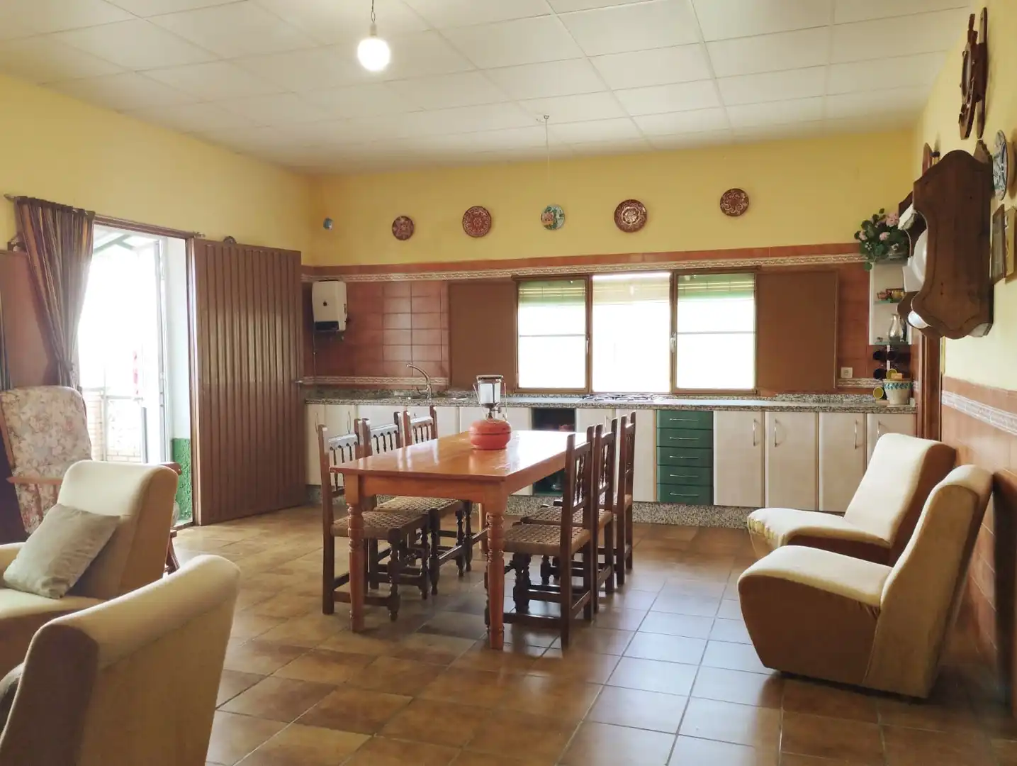 Kitchen of Country homes for sale in El Campillo (Huelva)  with Terrace and Furnished
