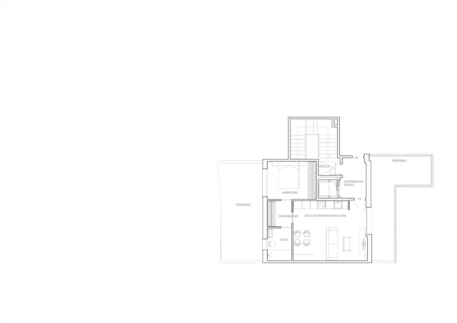 Penthouse mit Aufzug zum Verkauf in Rambla de Montserrat 9, imagen 14