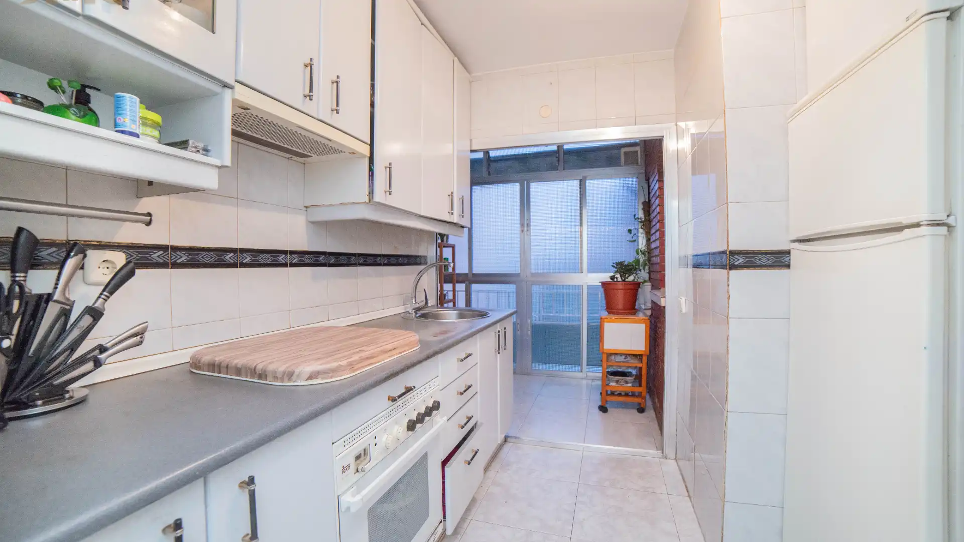 Cocina de Piso en venta en Leganés con Terraza