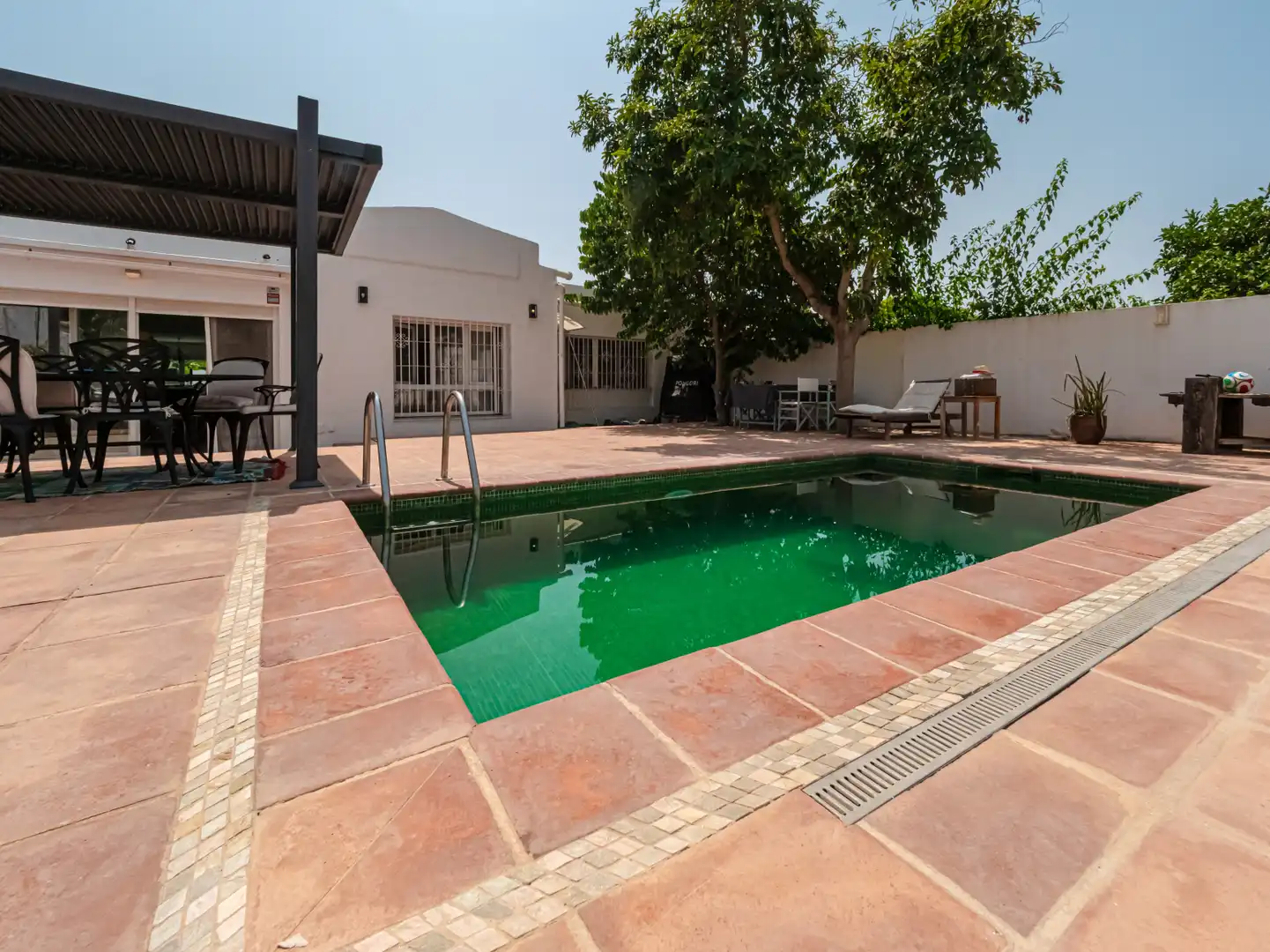 Swimming pool of Houses for sale in Elviria - Cabopino