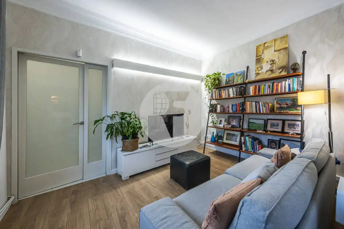 Sala de estar de Casa o chalet en venta en Sabadell con Aire acondicionado, Calefacción y Terraza