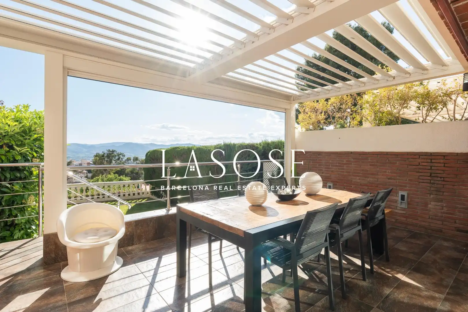Terrace of Houses for rent in Sant Just Desvern  with Heating, Private garden and Terrace
