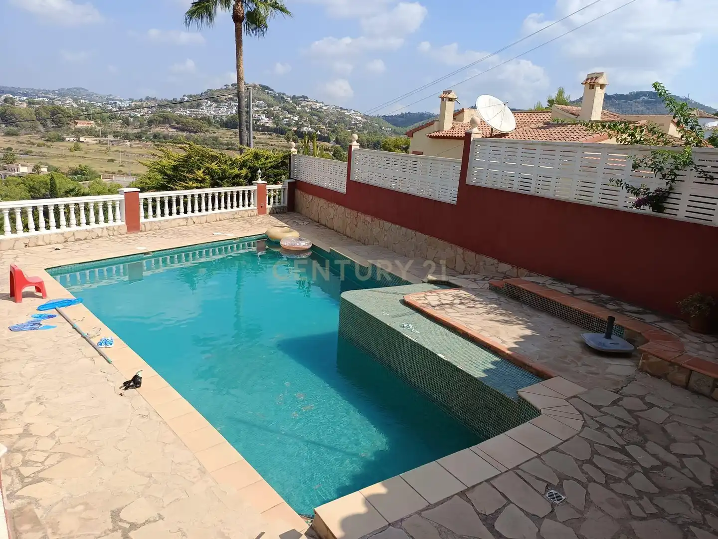 Piscina de Casa o chalet en venta en Calpe / Calp con Aire acondicionado, Jardín privado y Trastero