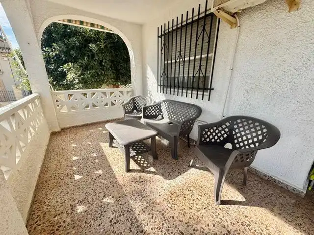 Terrace of Country homes for sale in Orihuela  with Air Conditioner, Private garden and Storage room