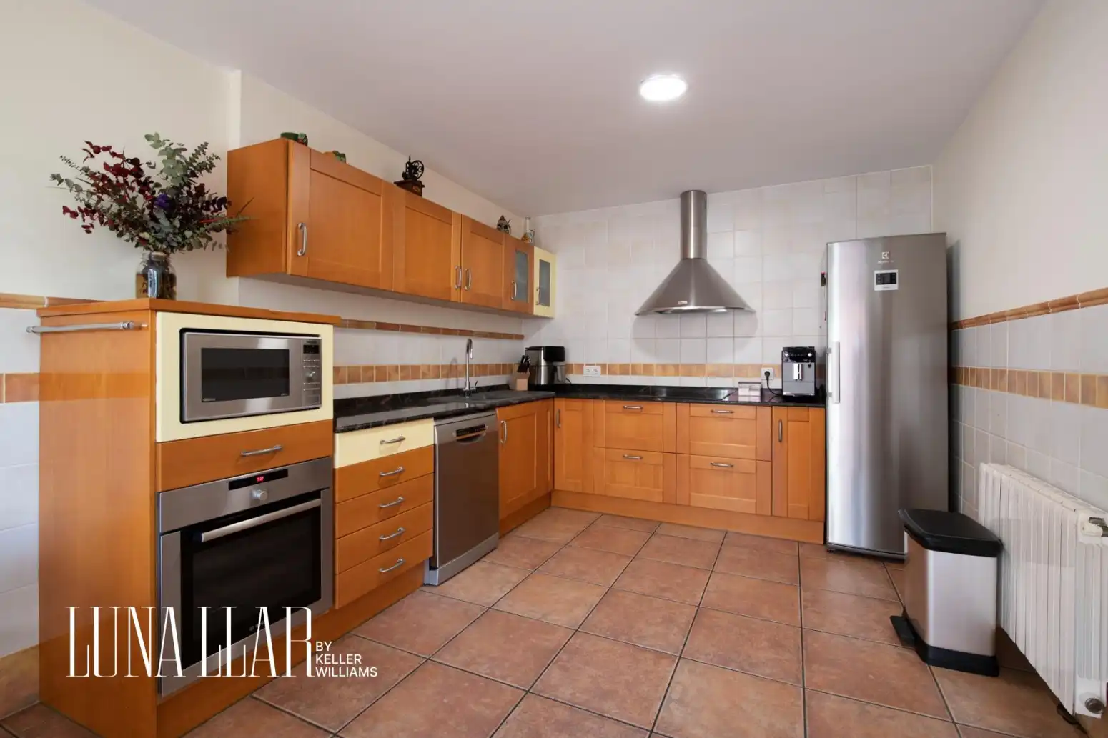 Kitchen of Detached homes for sale in Sant Climent de Llobregat  with Heating, Parquet flooring and Terrace