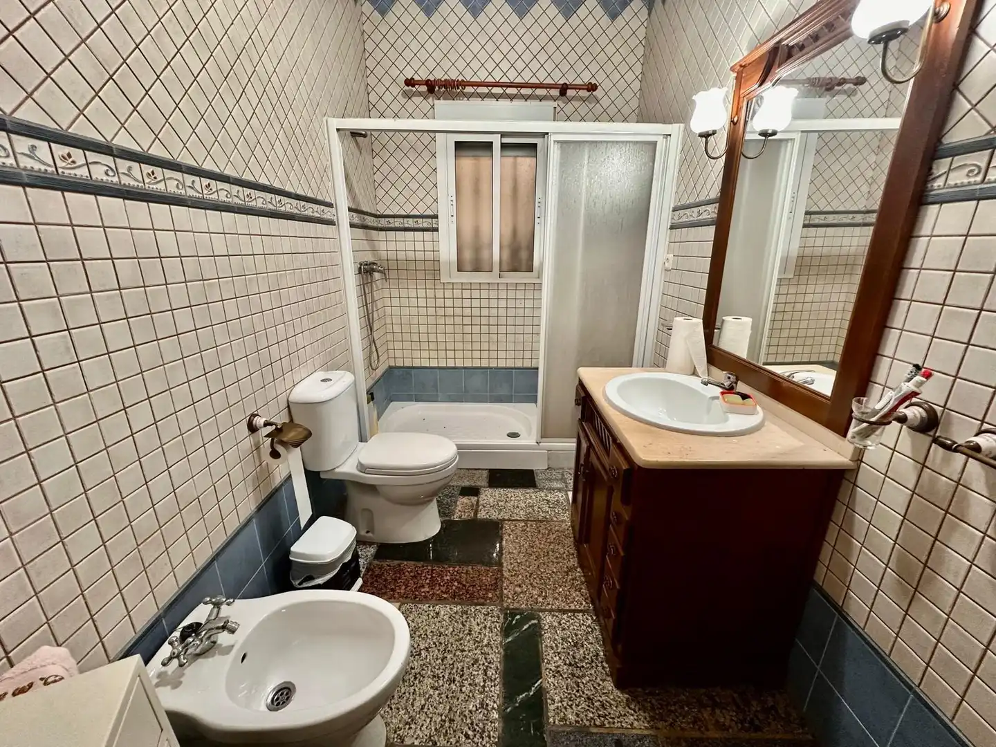 Baño de Finca rústica en venta en Peñarroya-Pueblonuevo con Jardín privado, Trastero y Piscina