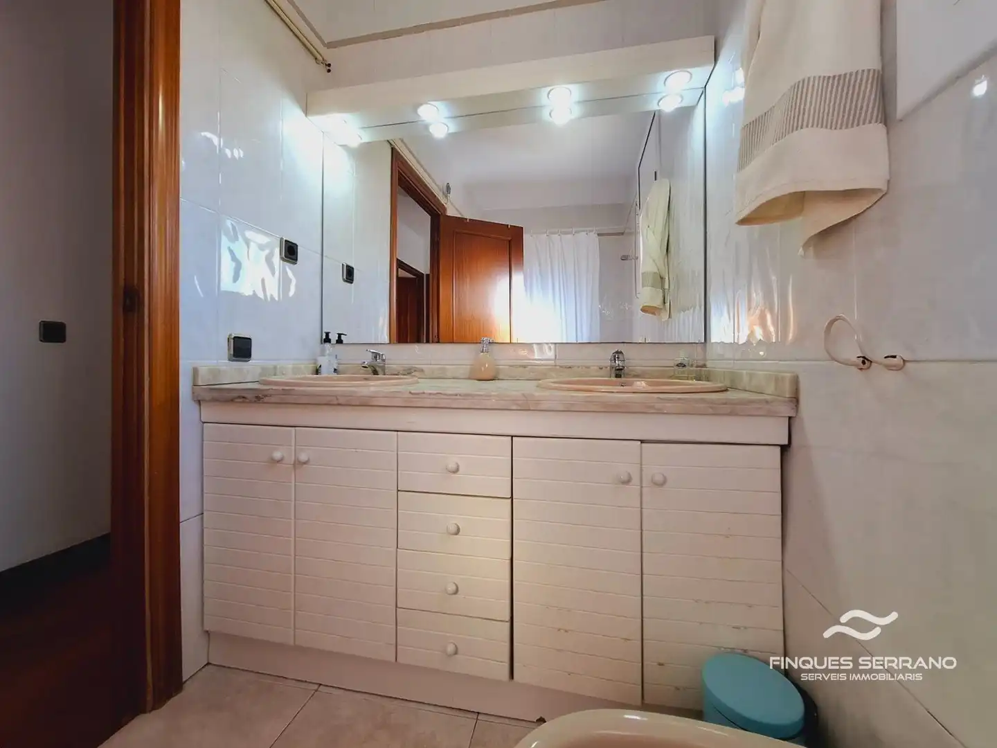 Baño de Casa adosada en venta en Calafell con Calefacción, Terraza y Piscina