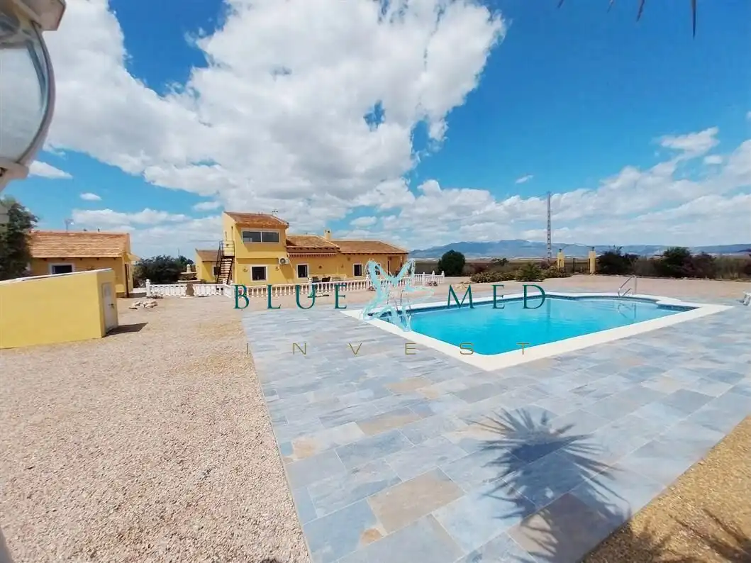 Piscina de Casa o chalet en venta en Alhama de Murcia con Aire acondicionado, Calefacción y Jardín privado