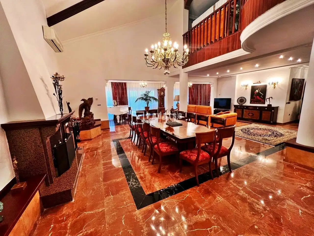 Dining room of Houses for sale in Málaga  with Air Conditioner, Heating and Private garden