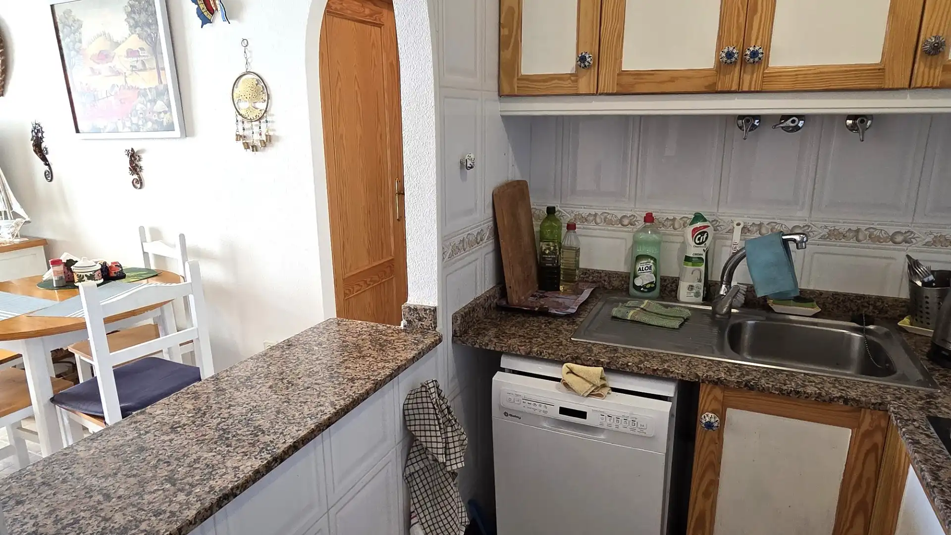 Cocina de Piso en venta en Cartagena con Aire acondicionado, Trastero y Amueblado