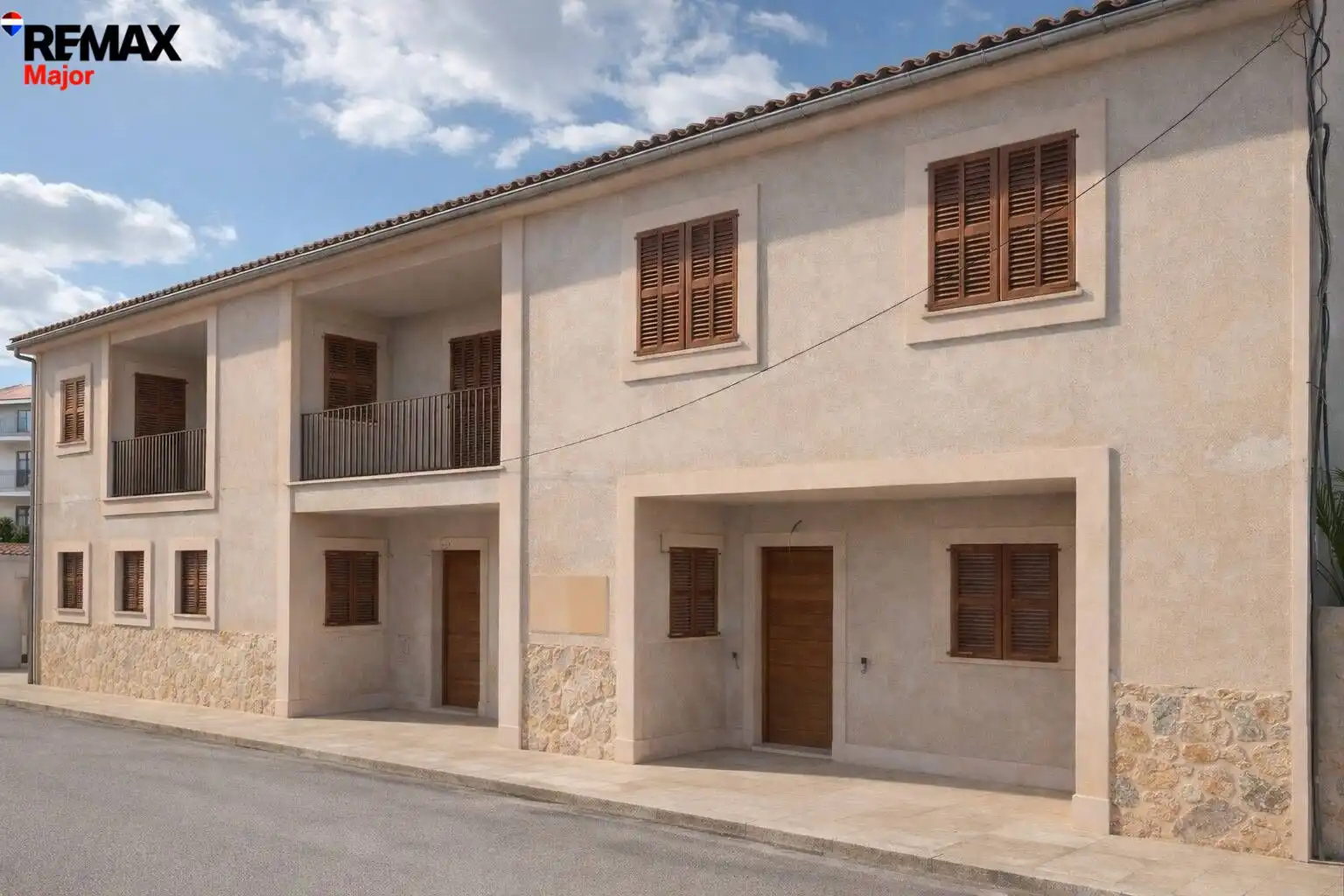 Vista exterior de Casa adosada en venta en Selva con Aire acondicionado, Terraza y Balcón