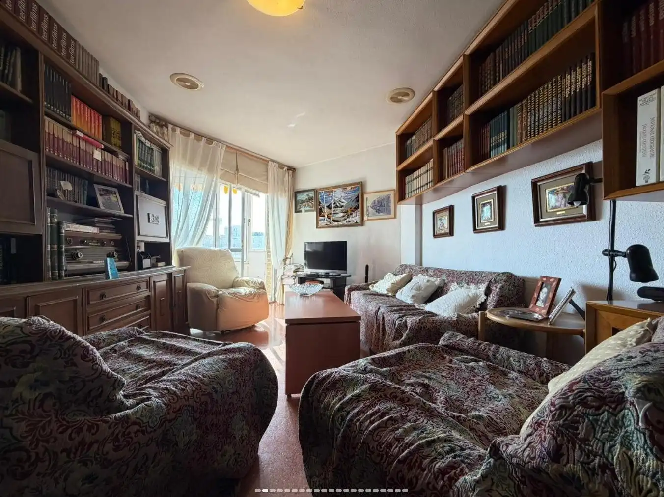 Living room of Flat for sale in Águilas  with Air Conditioner, Terrace and Balcony